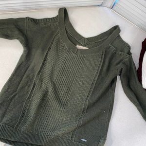 hella cute green sweater